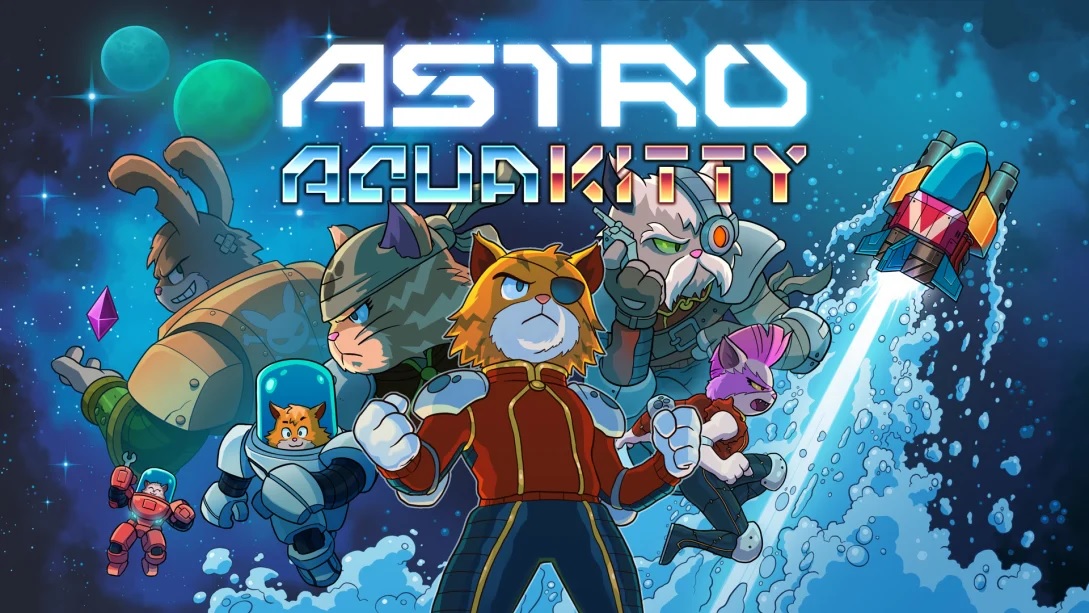 Astro Aqua Kitty