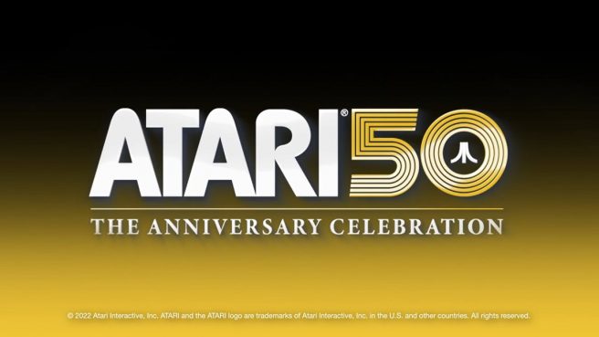atari 50 anniversary celebration game list