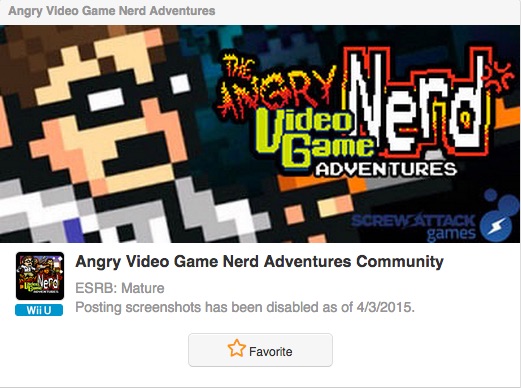 angry video game nerd adventures wii u