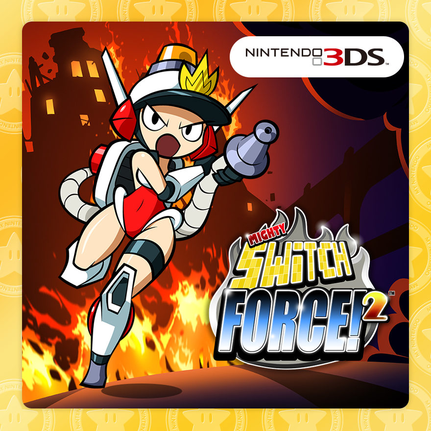 Nintendo 3ds Mighty Switch Force. Инди игры на Нинтендо. Mighty Switch Force 2. Mighty Switch Force! 2 3ds.