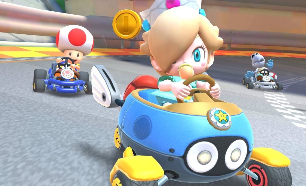 mario kart wii baby rosalina