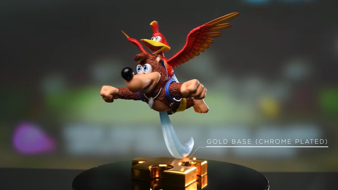 Banjo-Kazooie Duet Statue by First 4 Figures