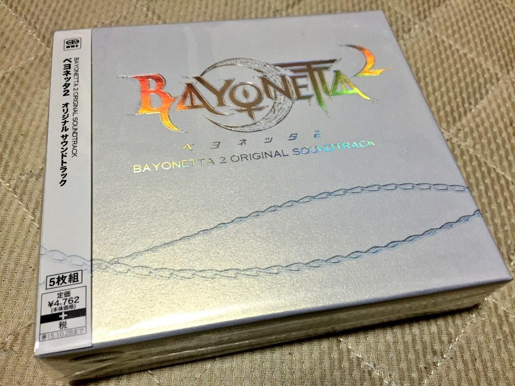 Bayonetta 2 soundtrack packaging