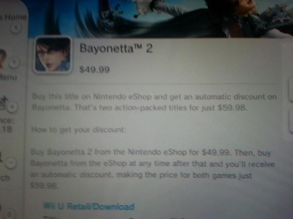 eshop bayonetta