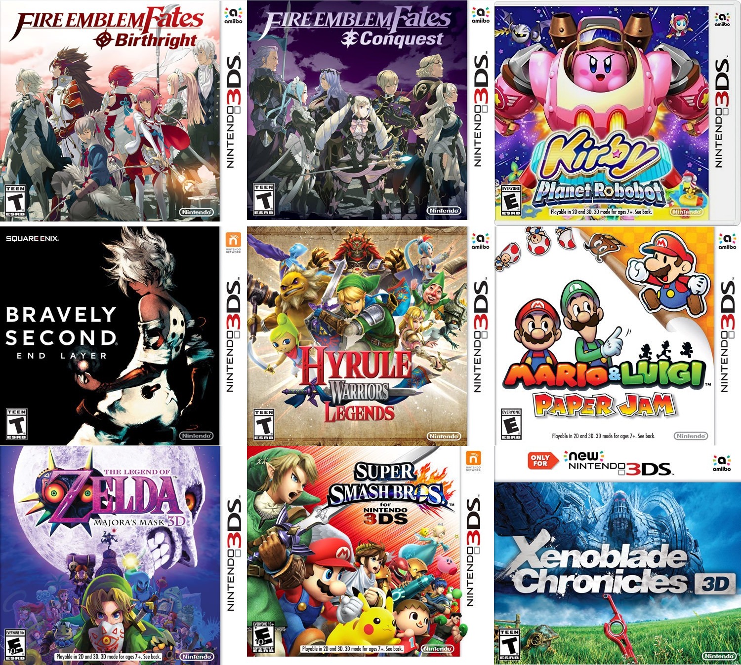 Best Buy Buy 1, get 1 50 off select 3DS games Nintendo