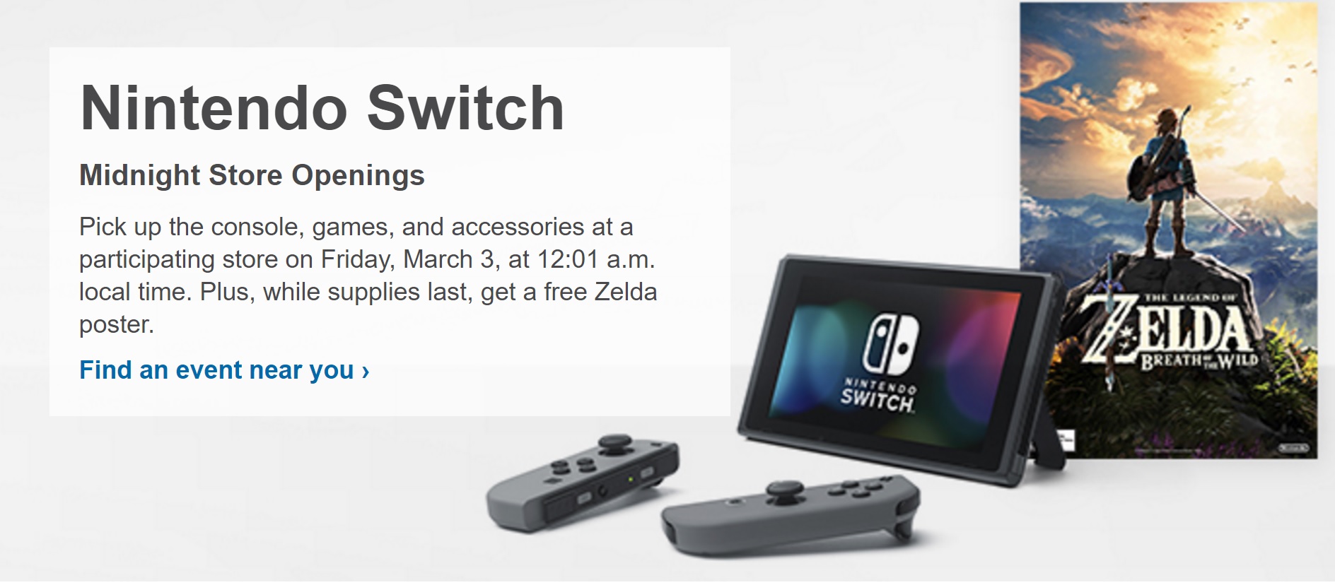 zelda nintendo switch store