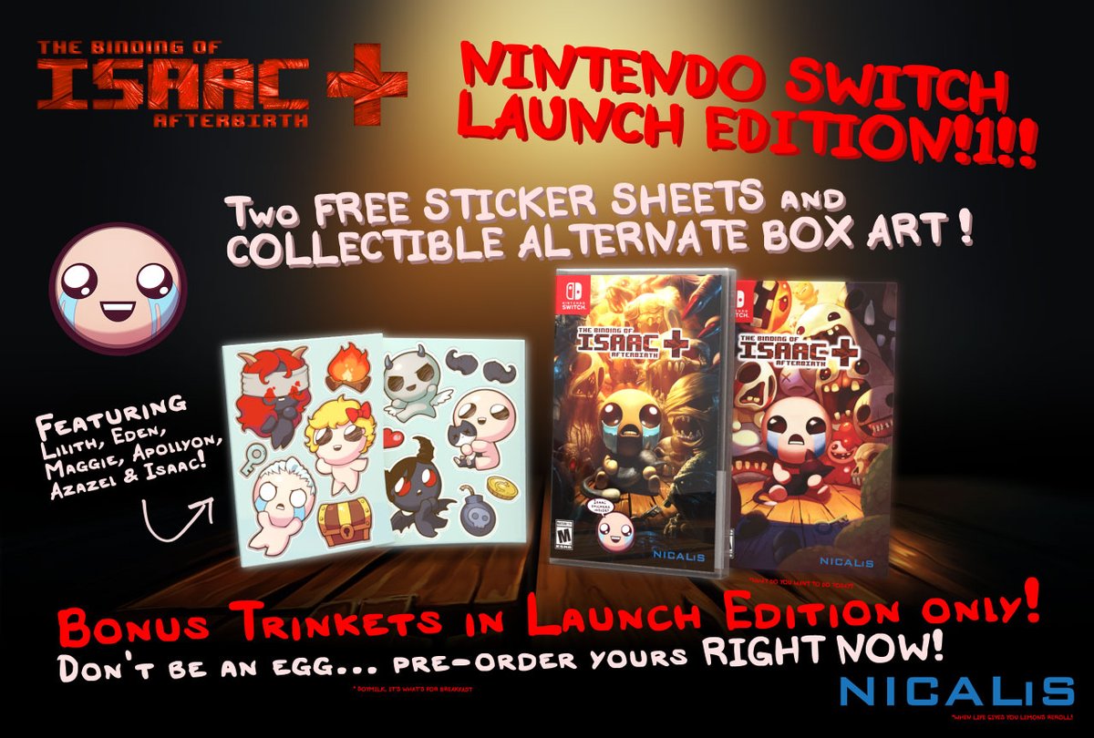 the binding of isaac rebirth switch