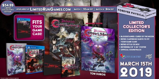 Bloodstained: Curse of the Moon physical pre-orders open