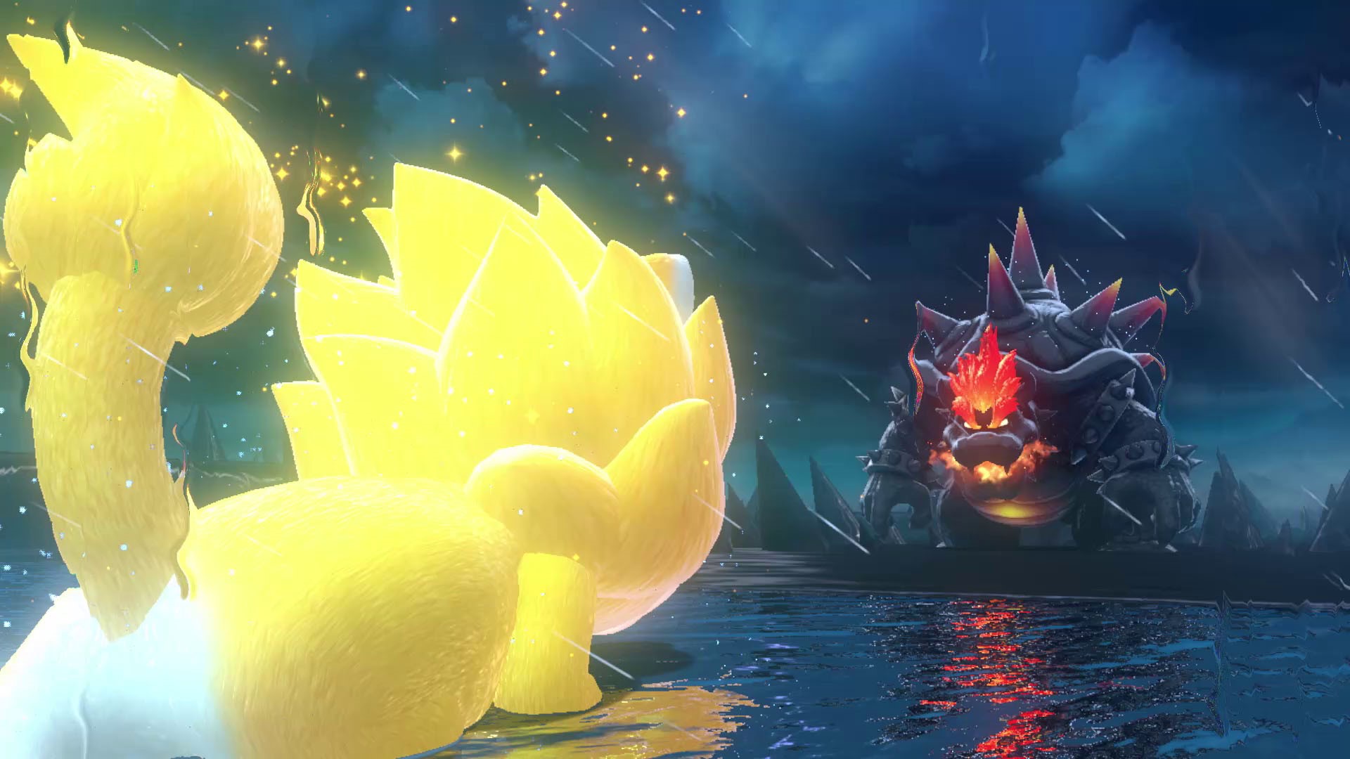 mario 3d world bosses