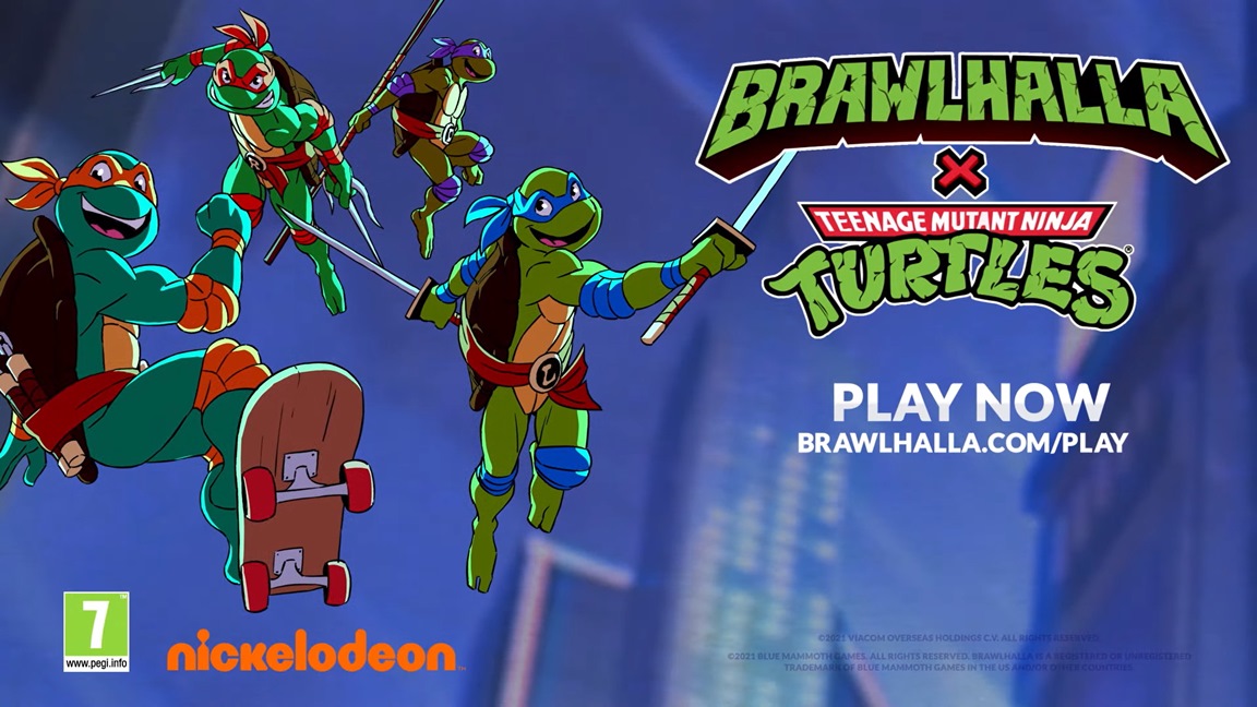 Brawlhalla x Teenage Mutant Ninja Turtles