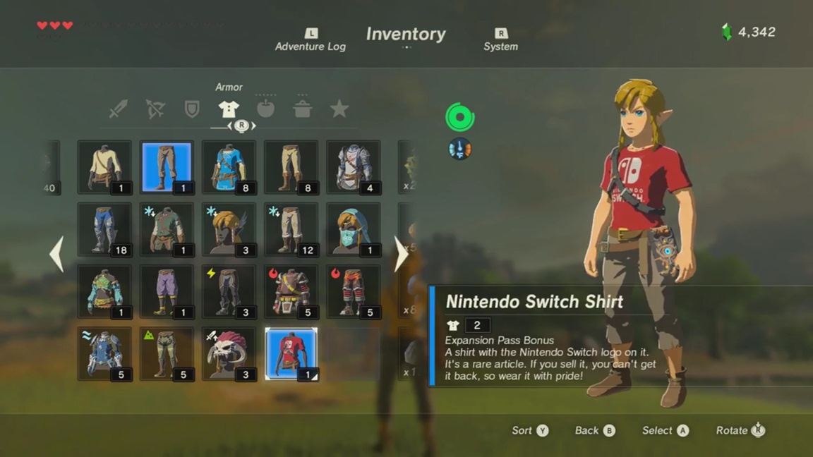 breath of the wild dlc 2 heart containers