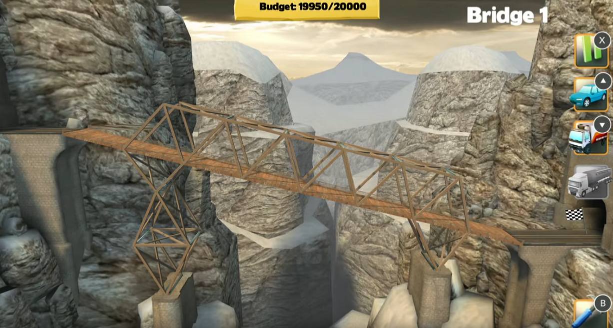 bridge constructor gameplay