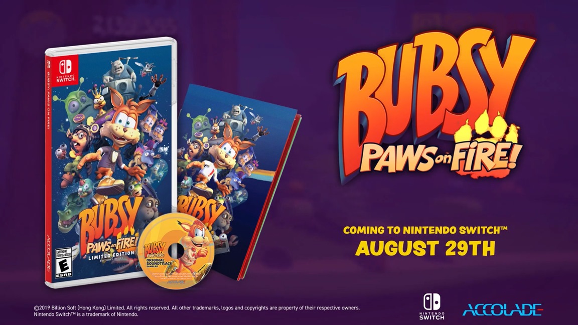 Nintendo fire. Bubsy: Paws on Fire!. Paws on Fire!.