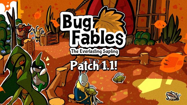 Bug Fables: The Everlasting Sapling version 1.1 update announced