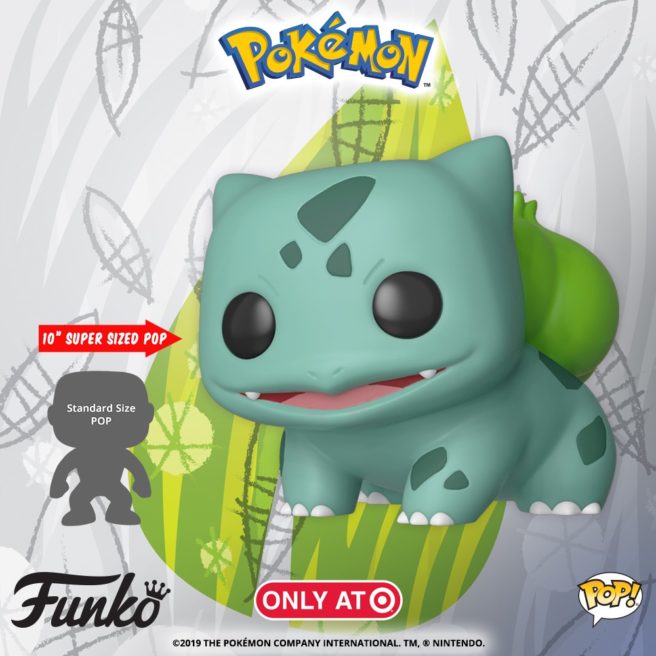 10 inch metallic bulbasaur