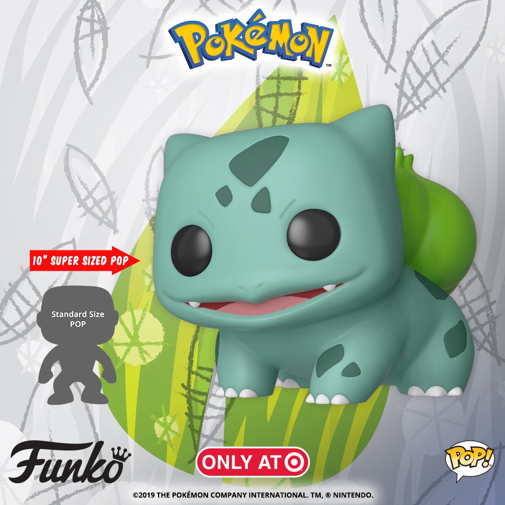 funko pop 10 inch bulbasaur