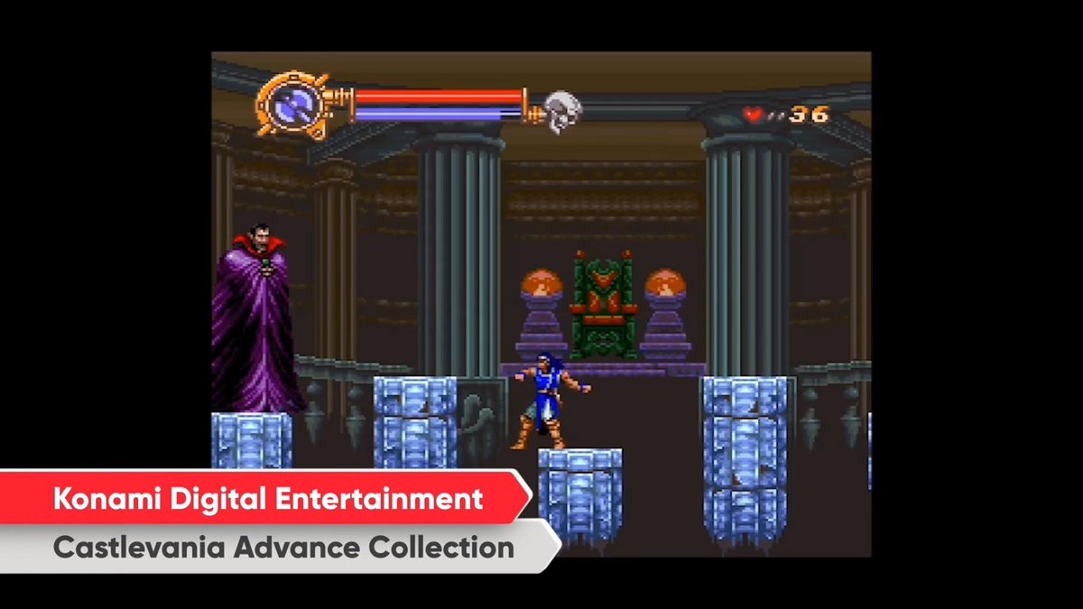 Castlevania Advance Collection is out for Nintendo Switch today