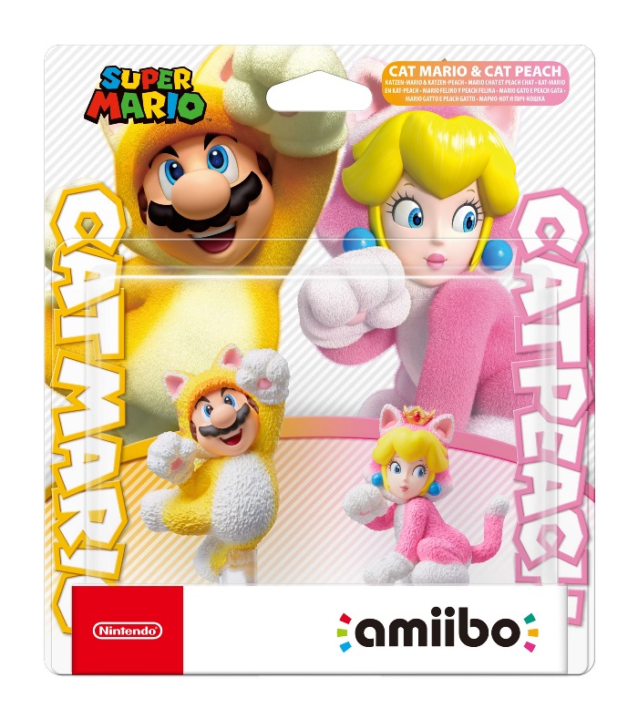 Cat Mario and Cat Peach amiibo will be sold as a double pack in Europe ...