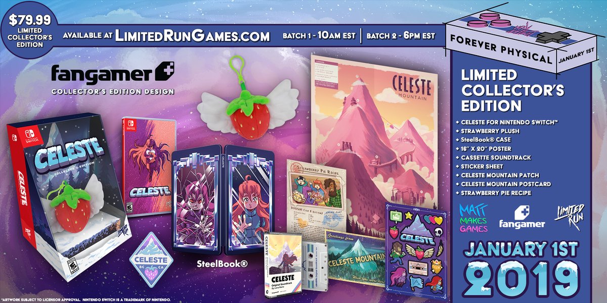 Celeste physical pre-orders open 