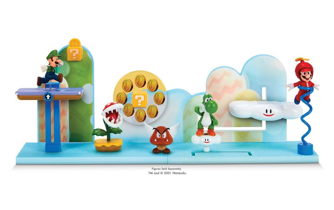 Jakks Pacific Unveils Super Mario 3D World Cat Mario 3-Pack - The