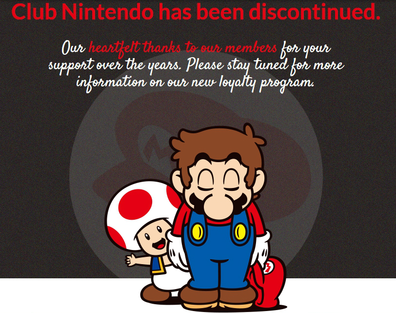 What Happened to Club Nintendo?