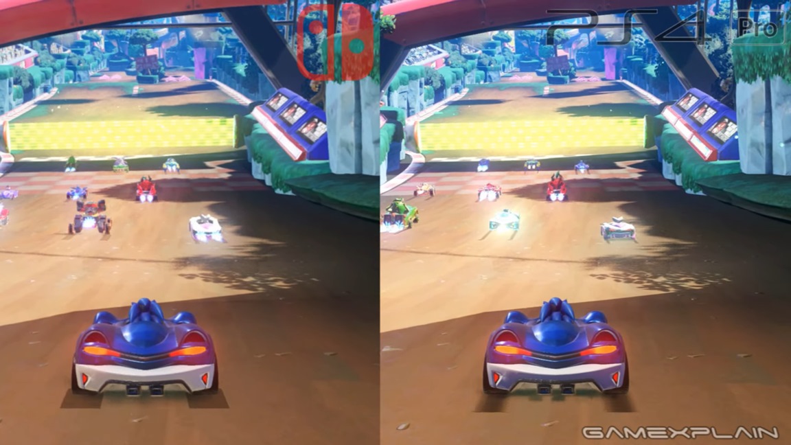 PS4 Sonic Team Racing