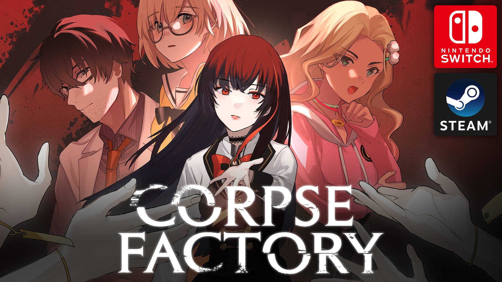 Psychological thriller visual novel Corpse Factory coming to Switch