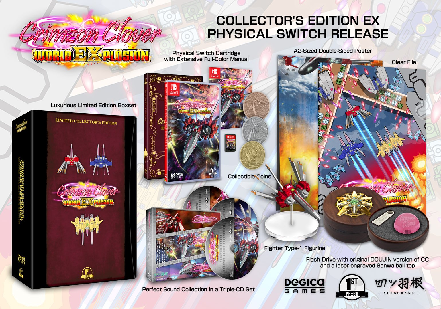 Crimzon Clover World EXplosion physical