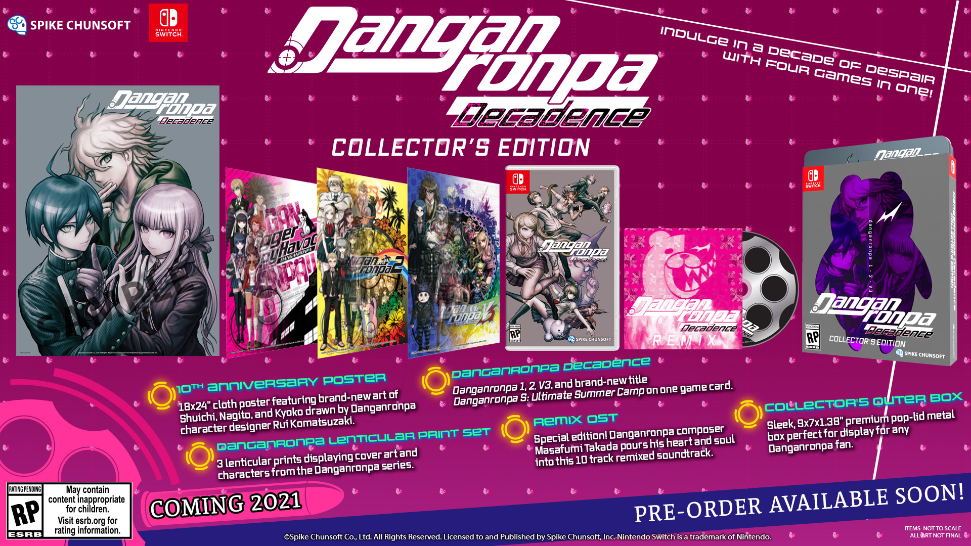 Danganronpa Decadence Collector's Edition