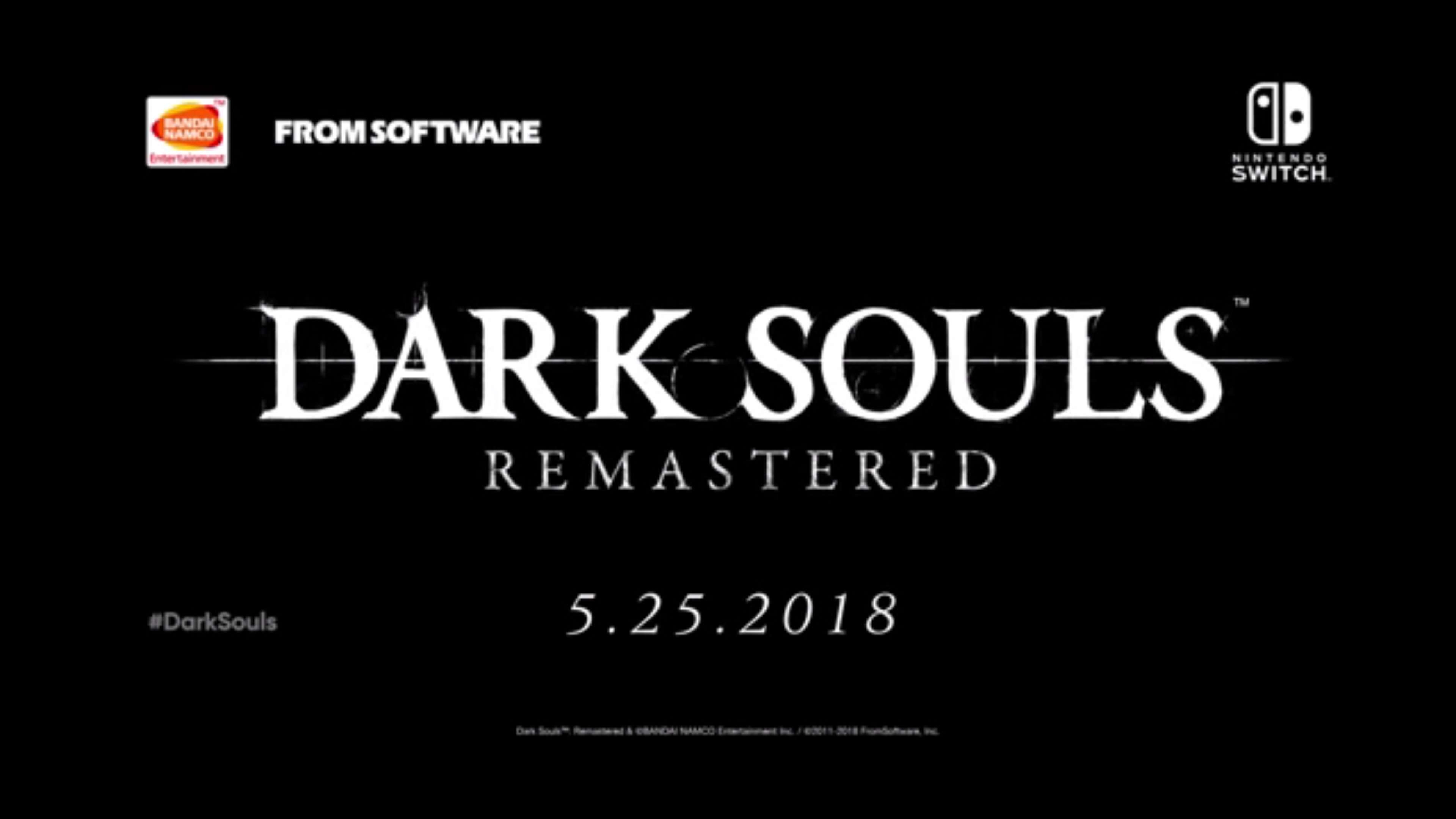 Dark souls remastered switch