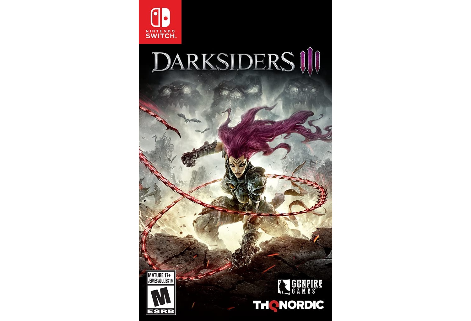 Darksiders 3 Switch Boxart Pre Orders Open Nintendo Everything