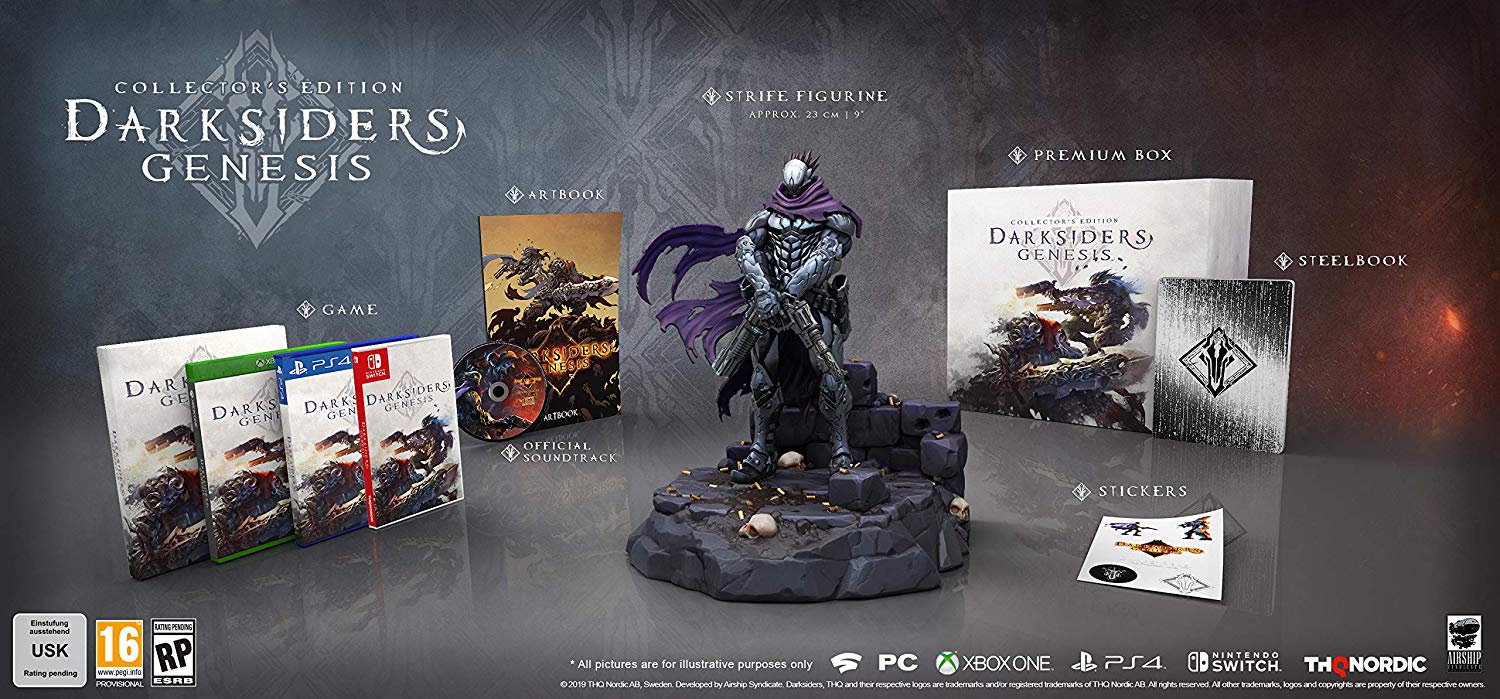 Darksiders Genesis Collector's Edition and Nephilim Edition revealed