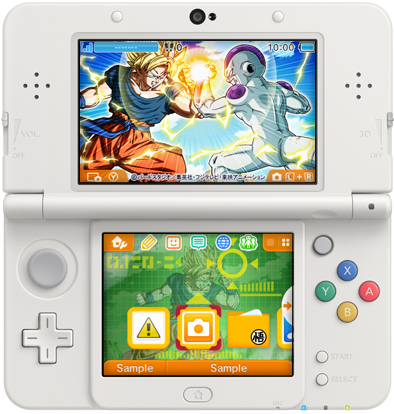 Japanese 3ds Themes 4 21 15 Dragon Ball Z And More Nintendo Everything