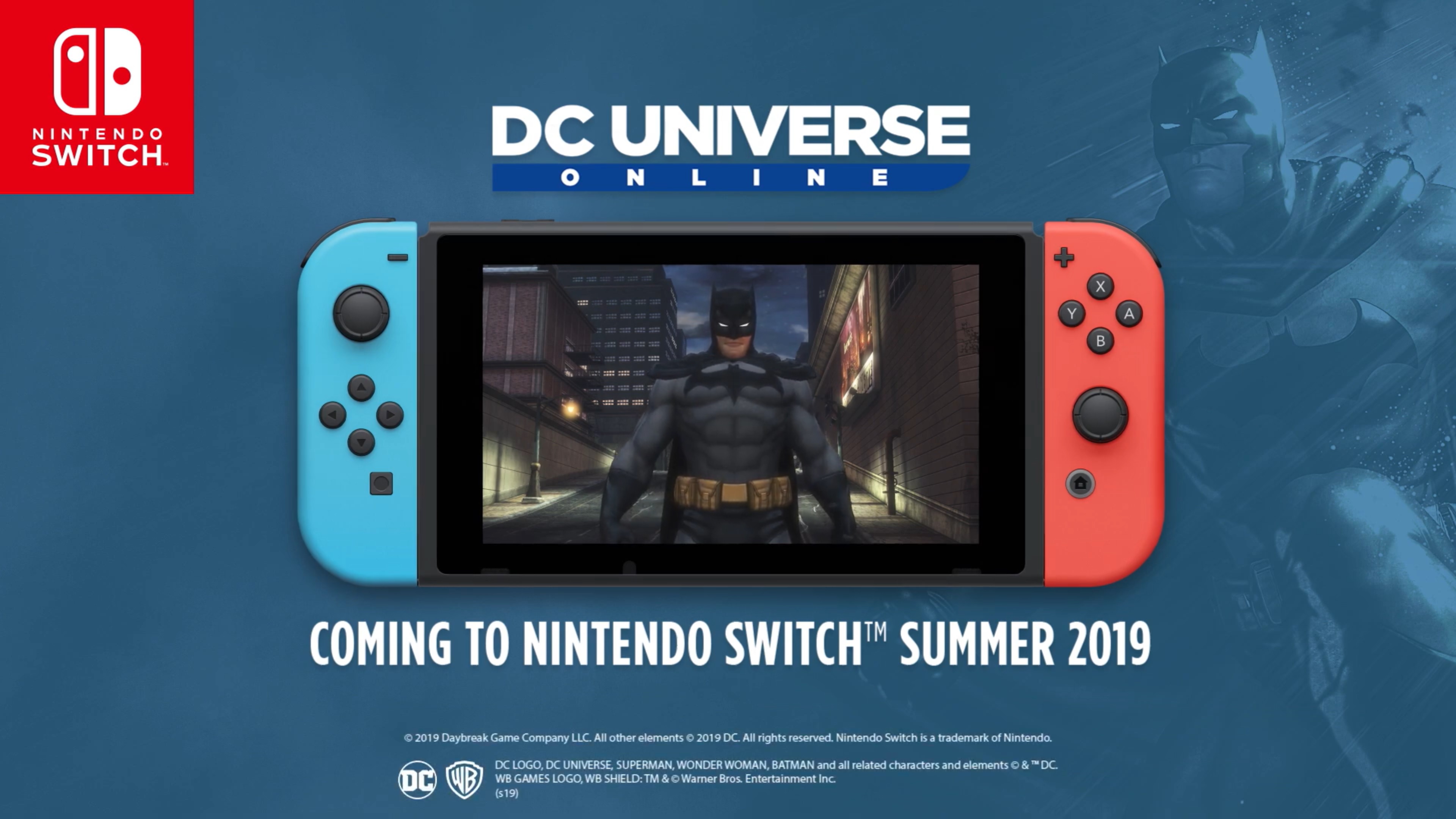 DC Universe Online announced for Switch