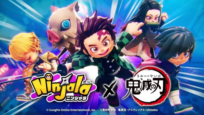 Ninjala reveals first anniversary events, including new Demon Slayer