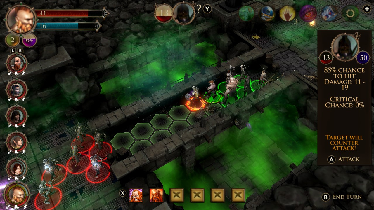 Turn-based tactical RPG that you can play at work