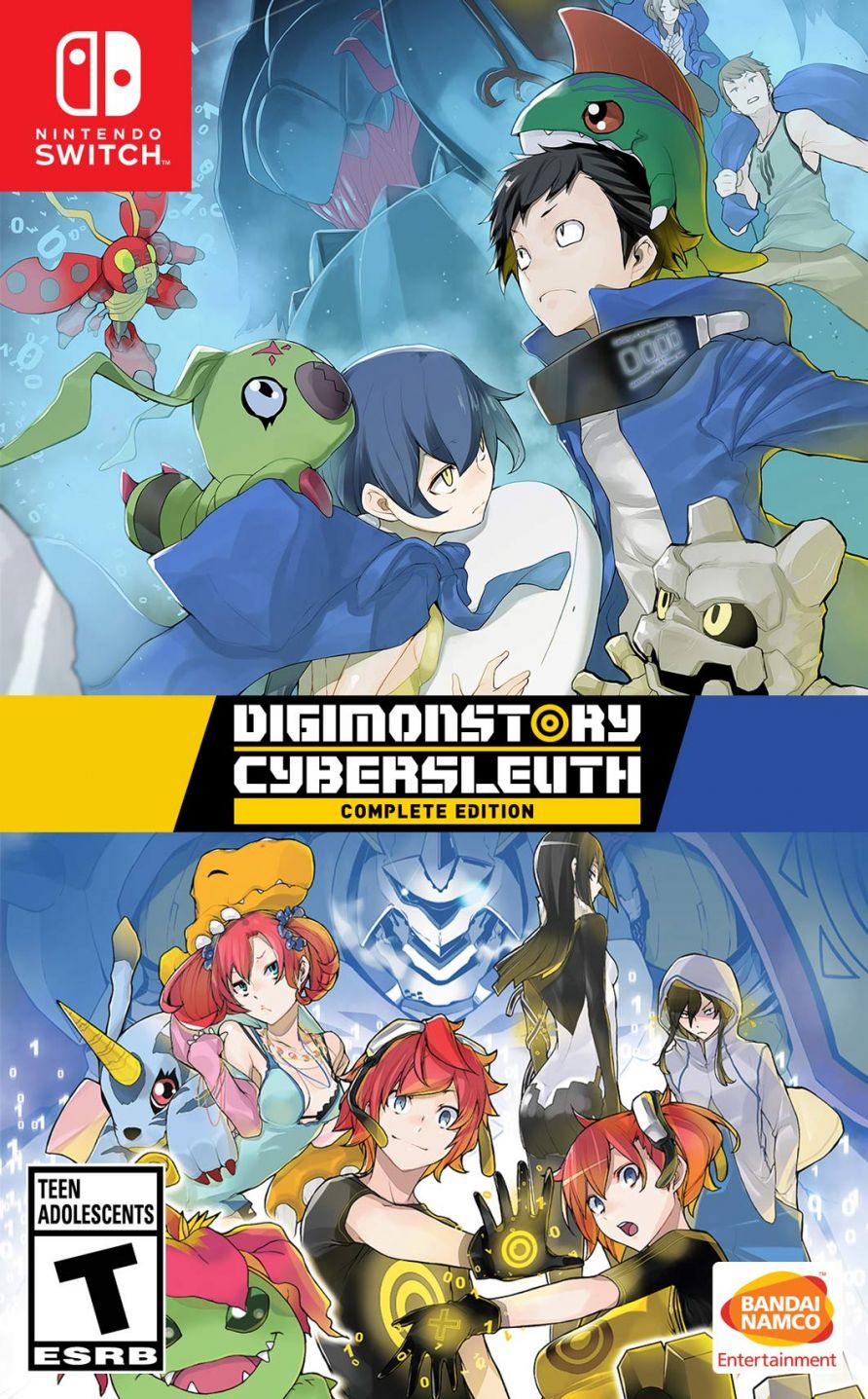 Digimon Story Cyber Sleuth Complete Edition Boxart Pre Orders Open