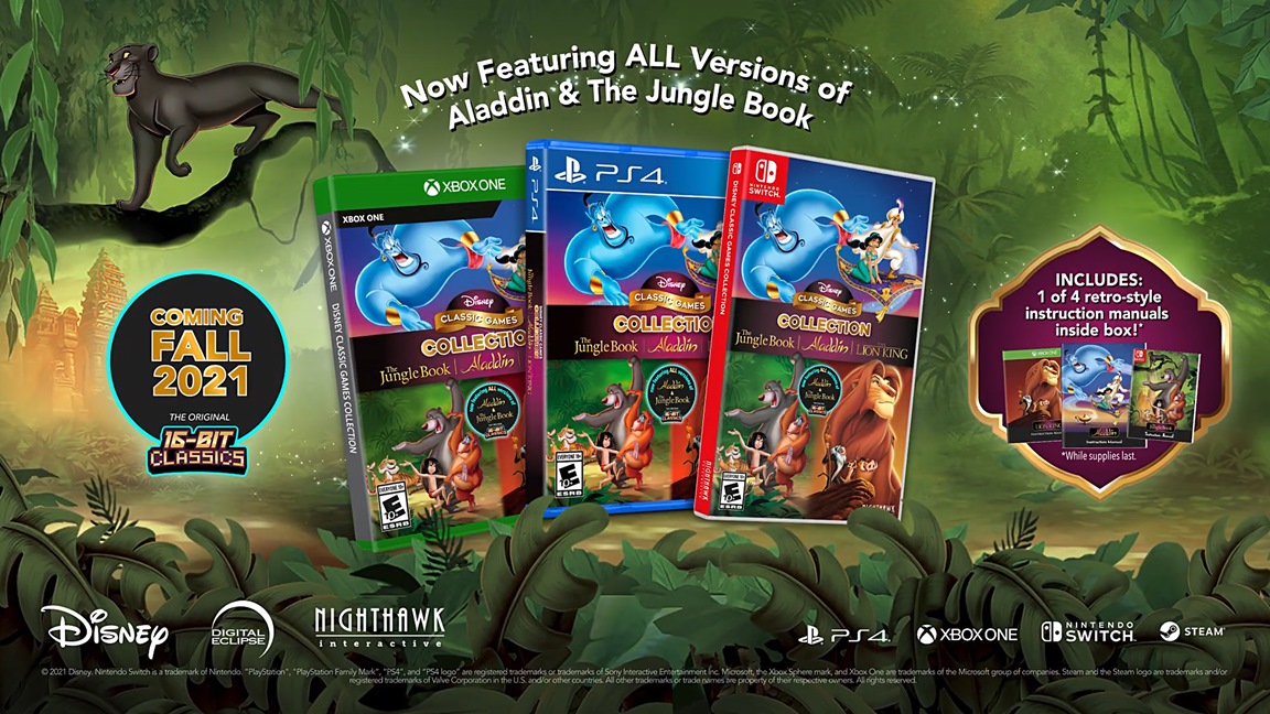 Disney Classic Games Collection officially announced, debut trailer