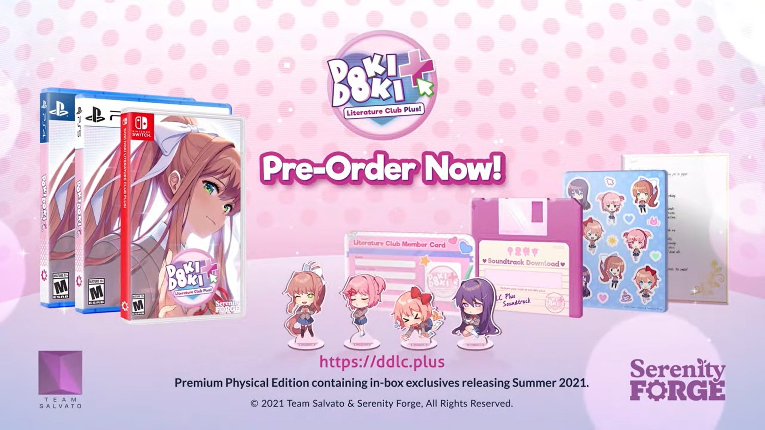 COVID Delays Doki Doki Literature Club Physical Release