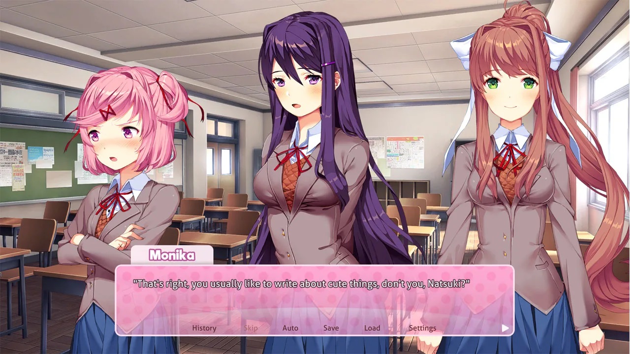 Doki Doki Literature Club Plus! - Launch Trailer