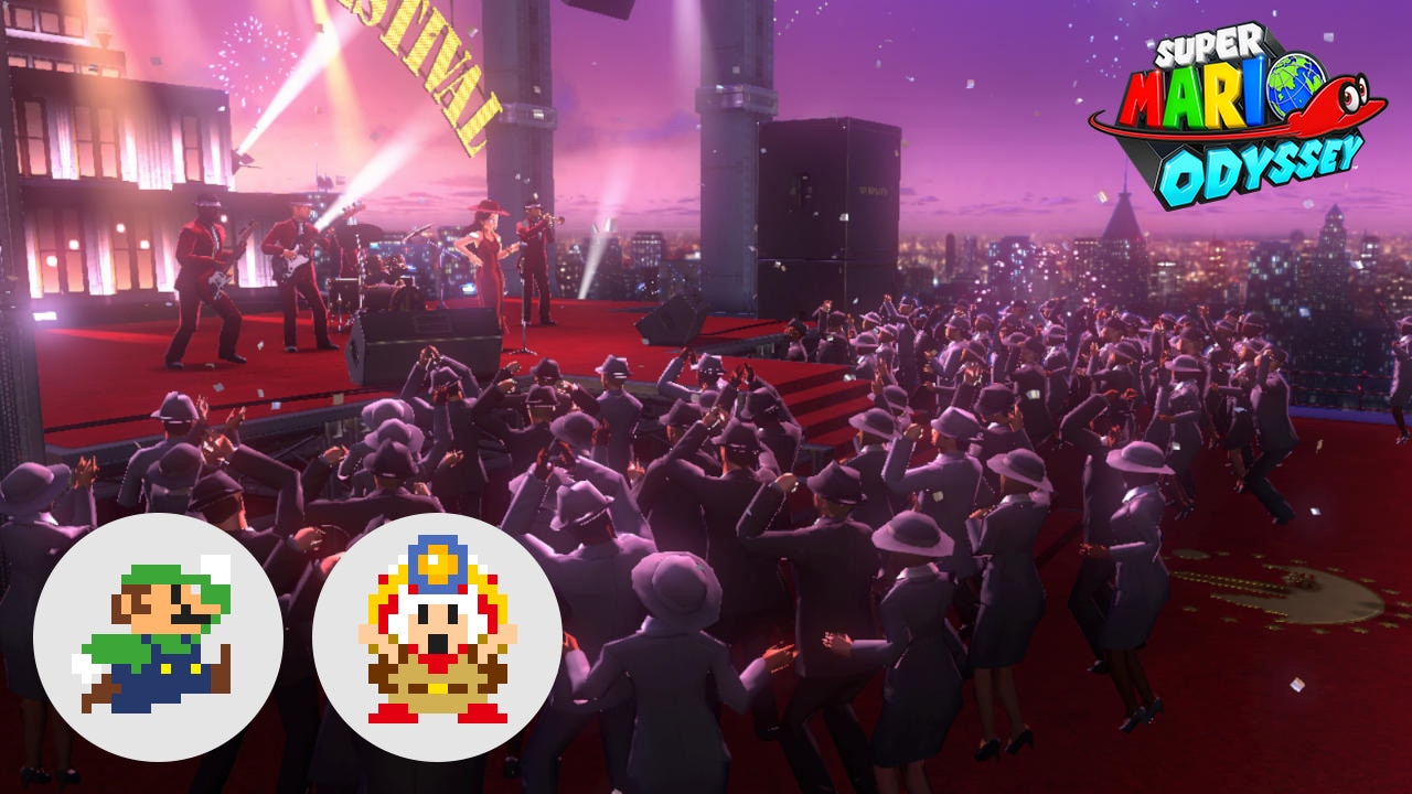 Super Mario Odyssey's New Donk City Festival Is Nintendo Perfection