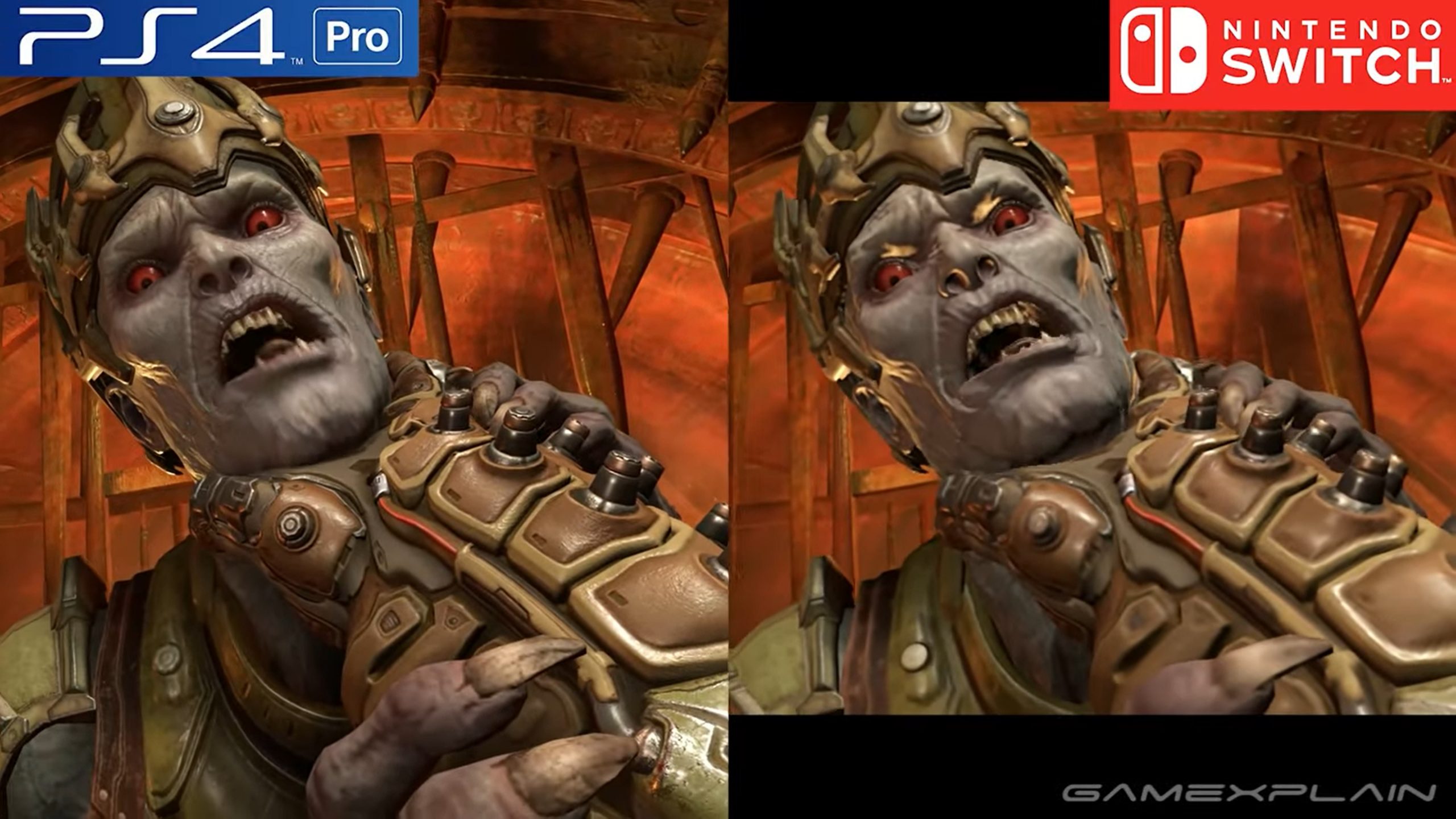 pædagog tilpasningsevne retfærdig Video: Doom Eternal Switch vs. PS4 Pro comparison