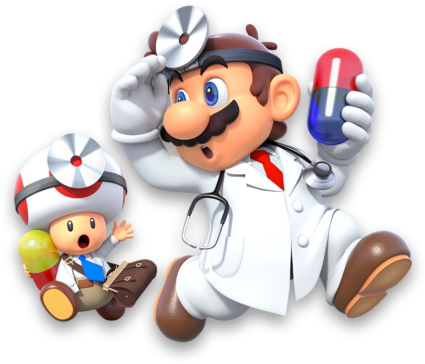 Dr. Mario World character art