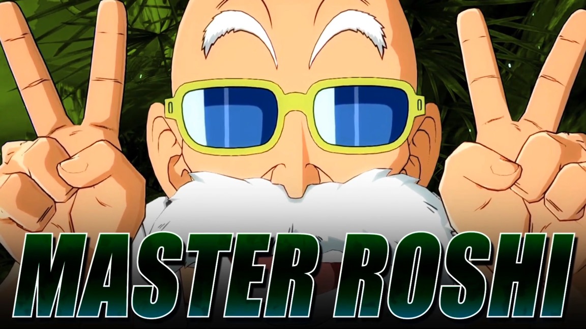 Dragon Ball Fighterz Reveals Master Roshi As New Playable Character Nintendo Everything