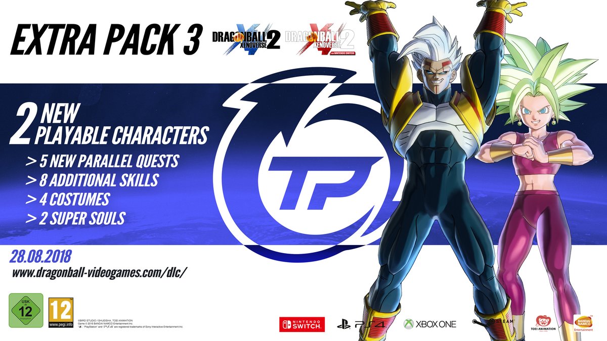 Dragon Ball Xenoverse 2 - Extra Pack 2 DLC footage