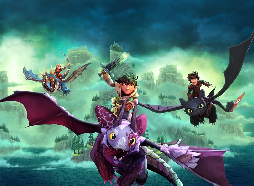 DreamWorks Dragons Dawn of New Riders