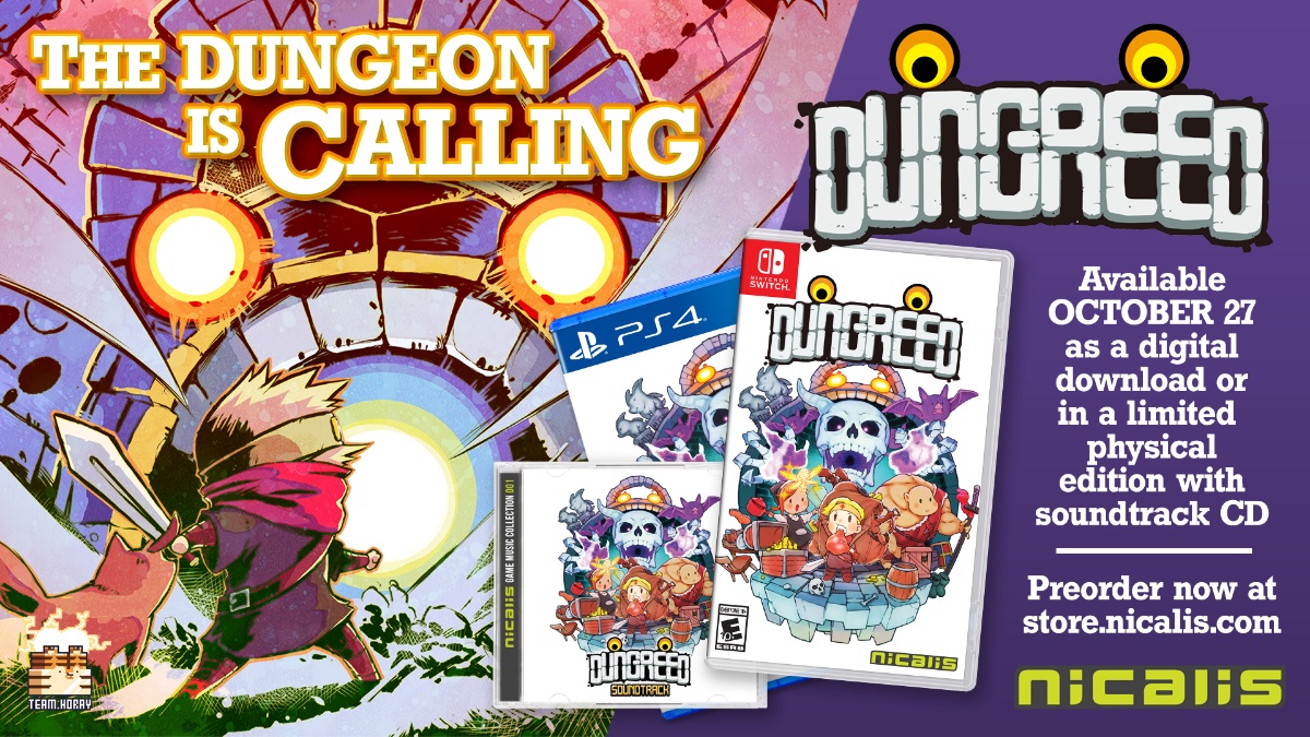 Dungreed switch on sale release date