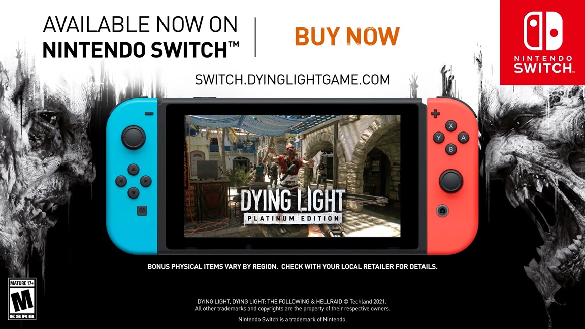 dying light switch areas