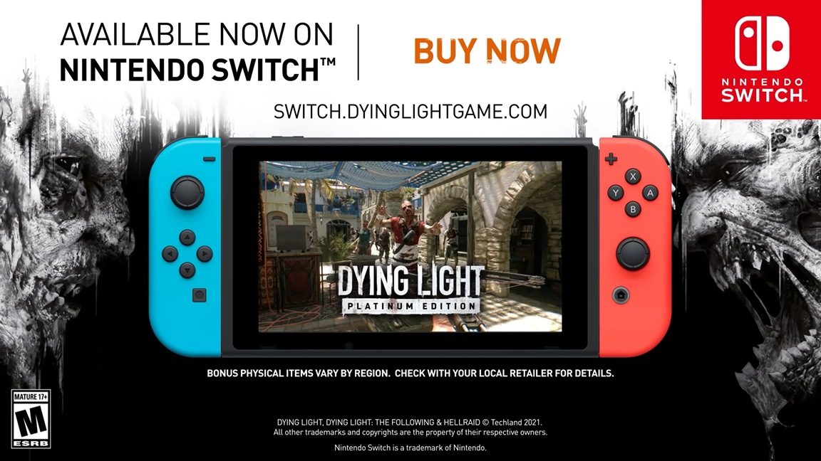 Jogo Nintendo Switch Dying Light (Platinum Edition)