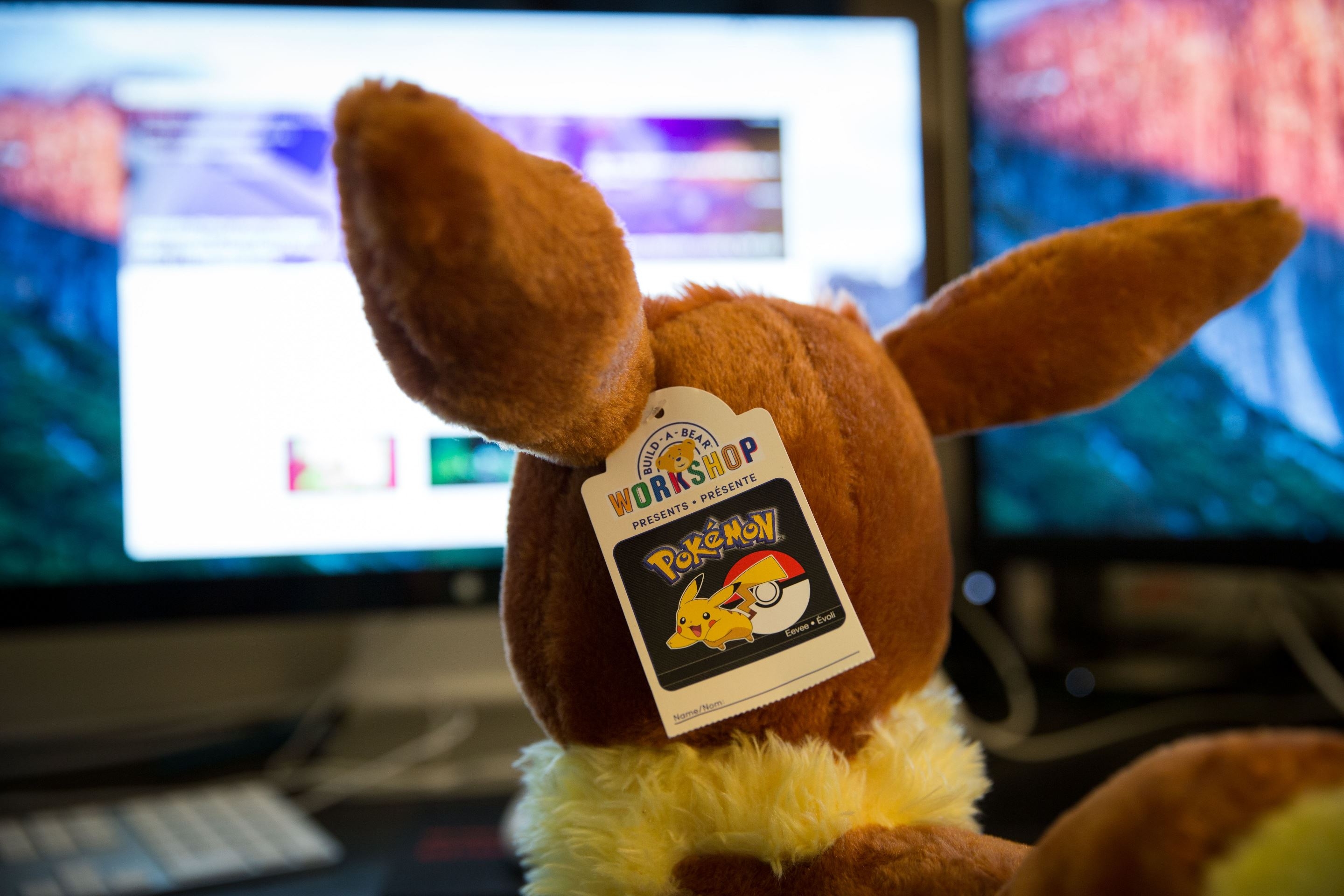 build a bear workshop pokemon eevee